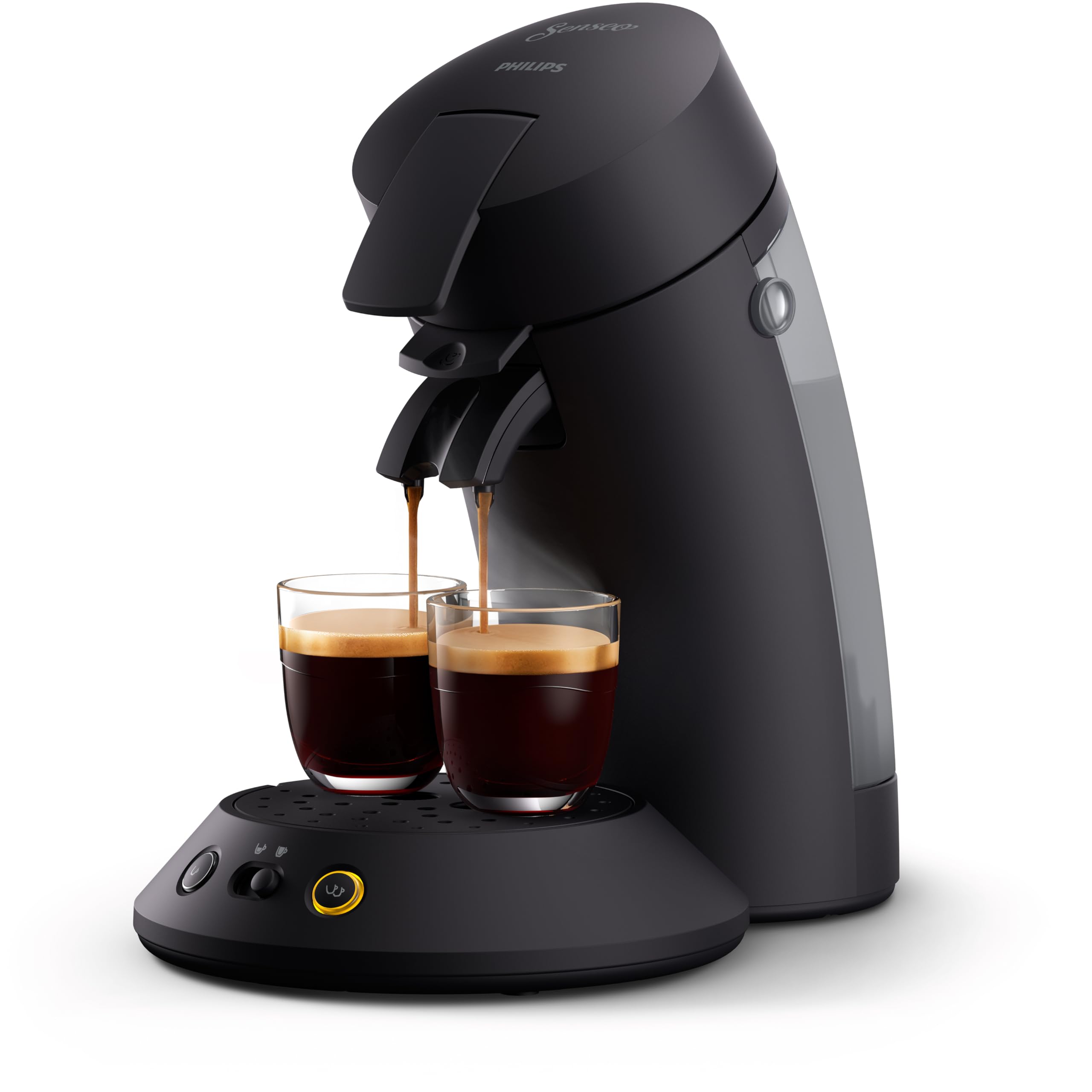 SENSEO Cafetière à dosette Original Plus Noir intense CSA210/61